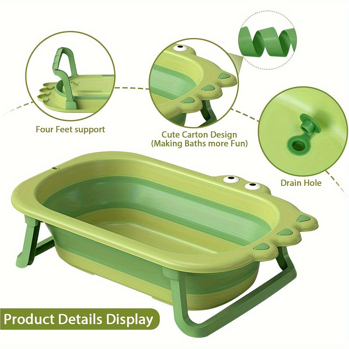 Portable Travel Pet Bath Tub