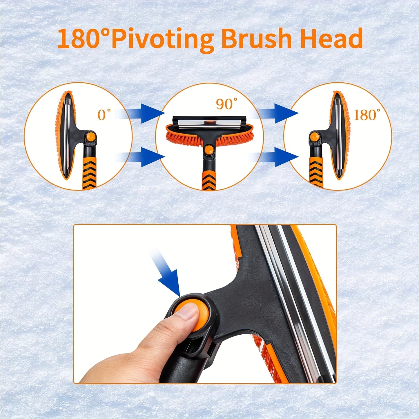 Ice Scraper & Snow Brush Set