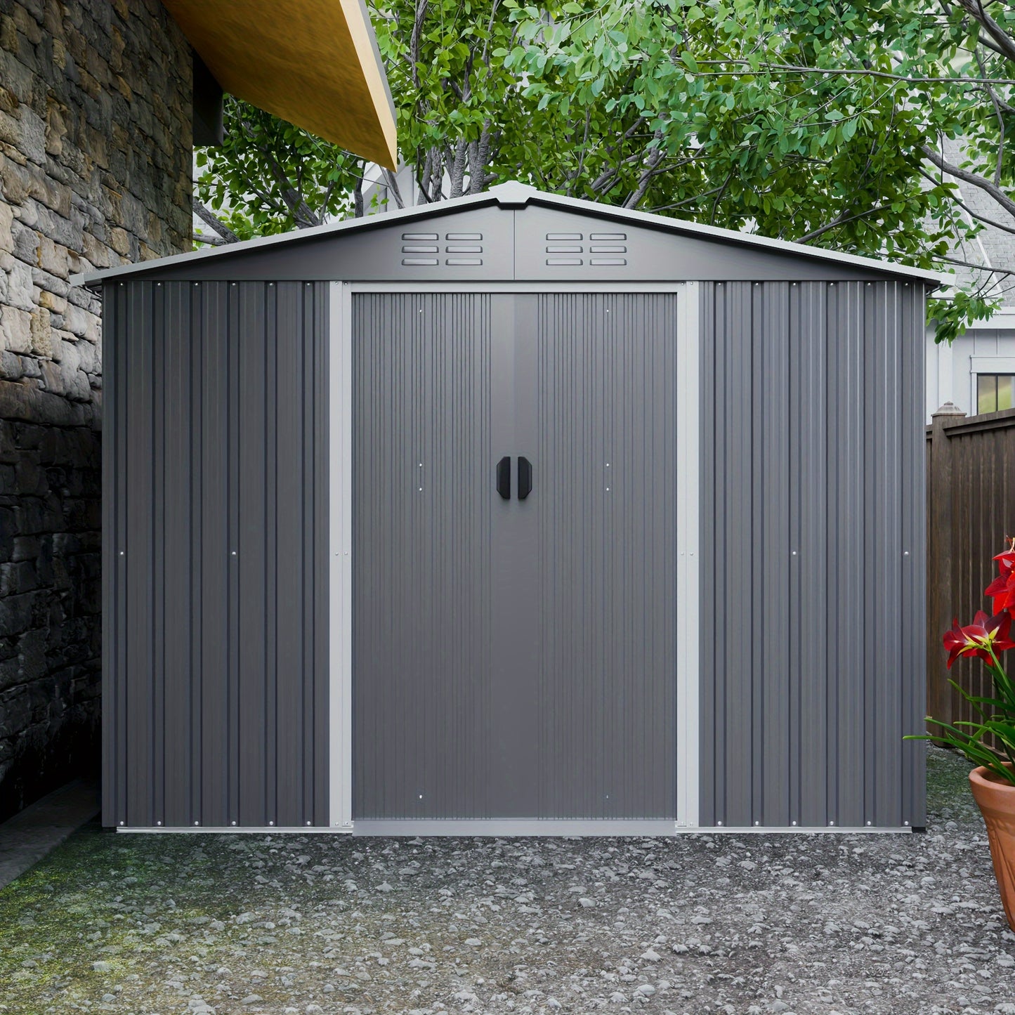 Outdoor Tool Storage Shed