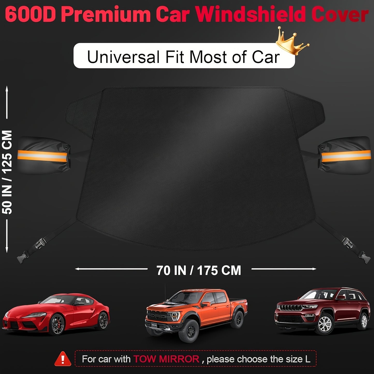 Car Windshield Snow Cover