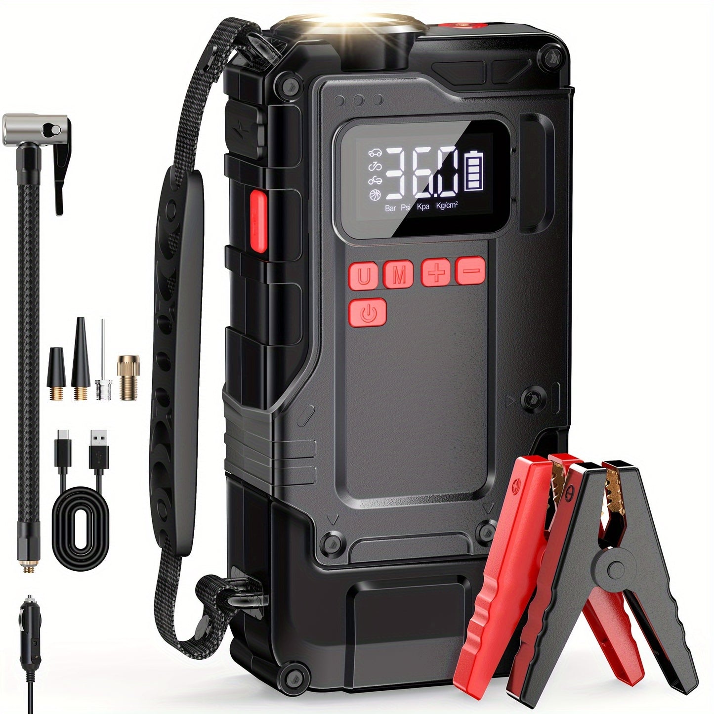 3000A Portable Car Jump Starter