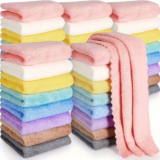 Solid Color Washcloths