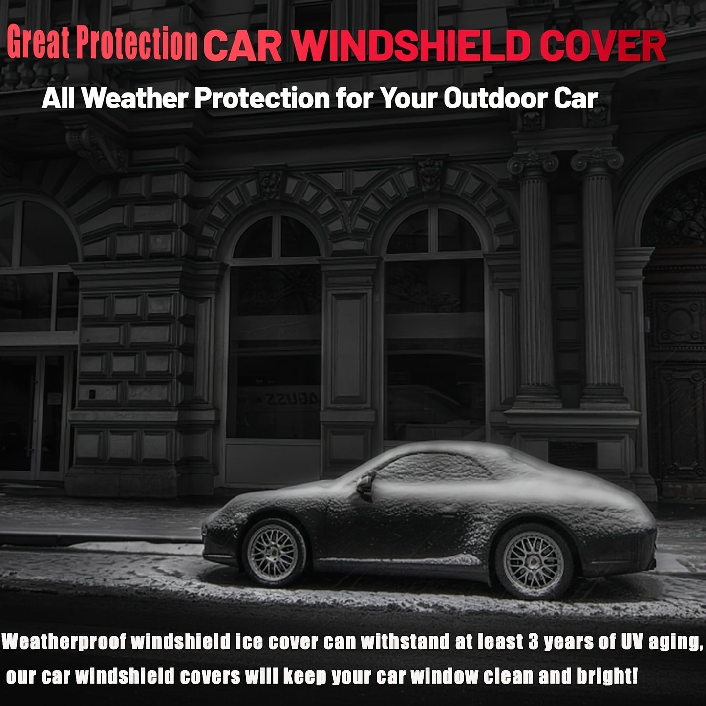 Car Windshield Snow Cover