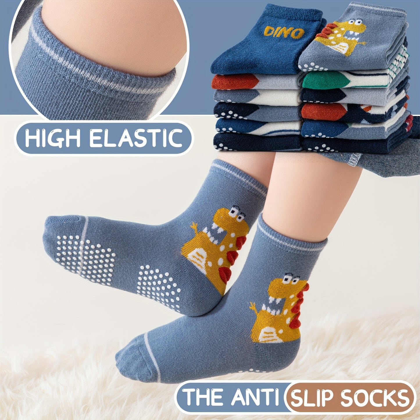 Baby Boys Grips Sock