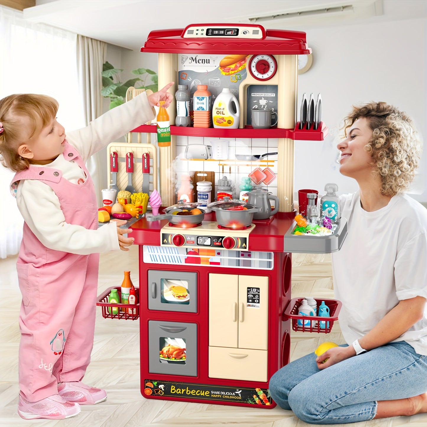 Kids Play Kitchen Set