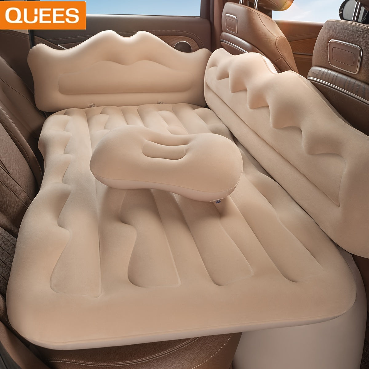 Inflatable Car Air Mattress Bed