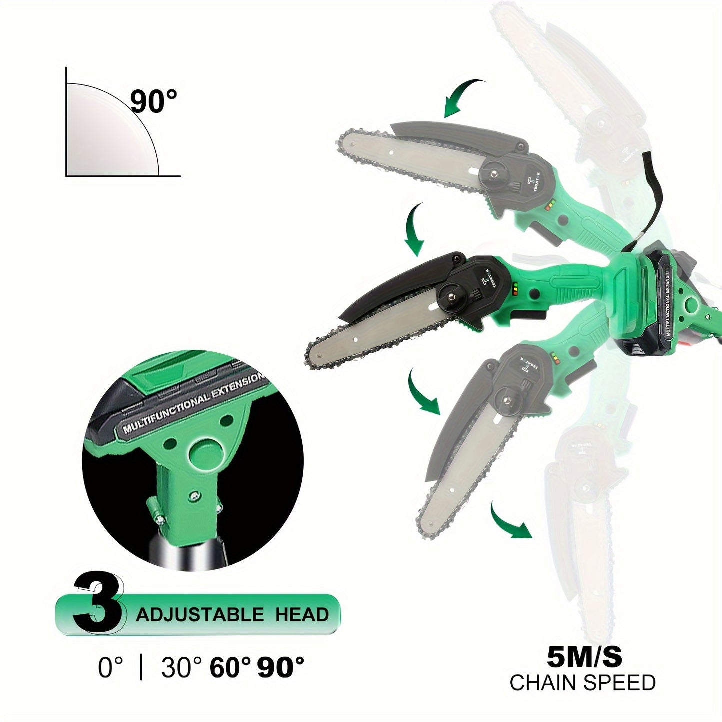 Cordless Pole Saw,