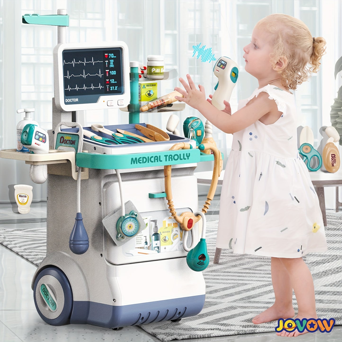 Doctor Game Medical Cart Set