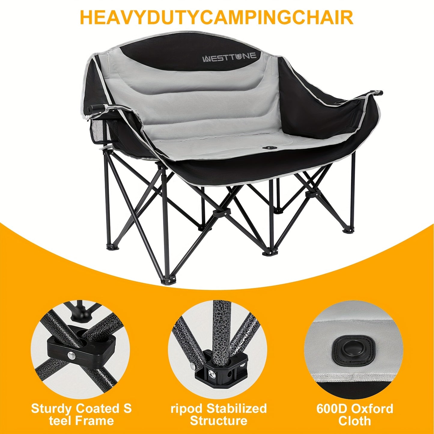 Double Camping Chair