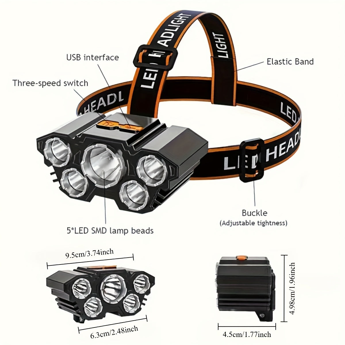 Head Mounted Flashlight