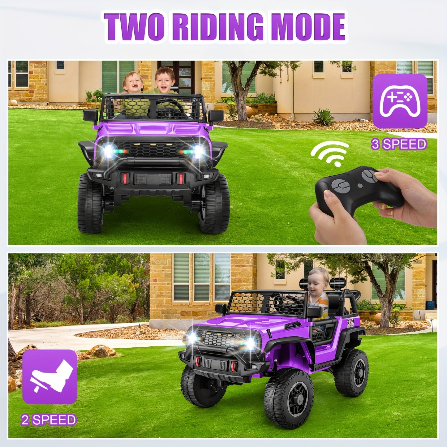 Switchable Ride On Car For Kids
