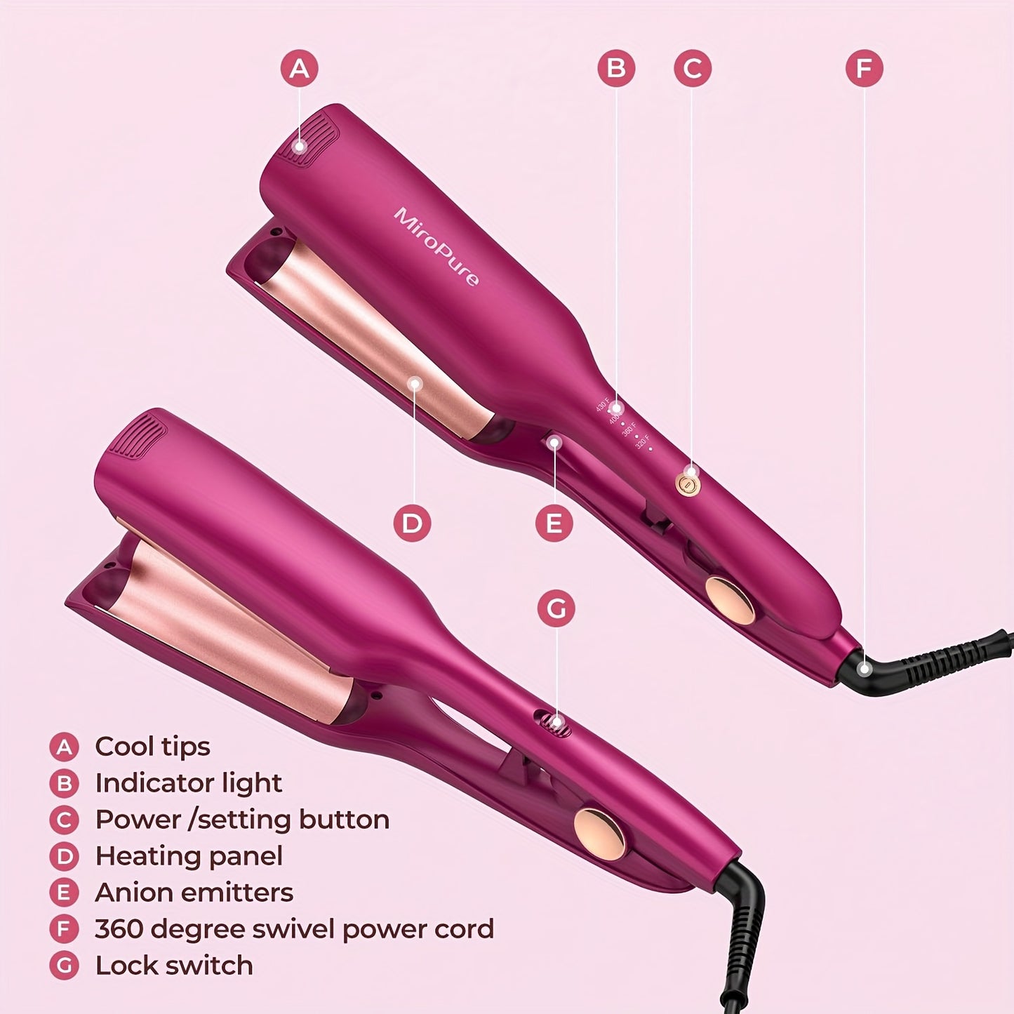 Hair Crimper Hair Waver