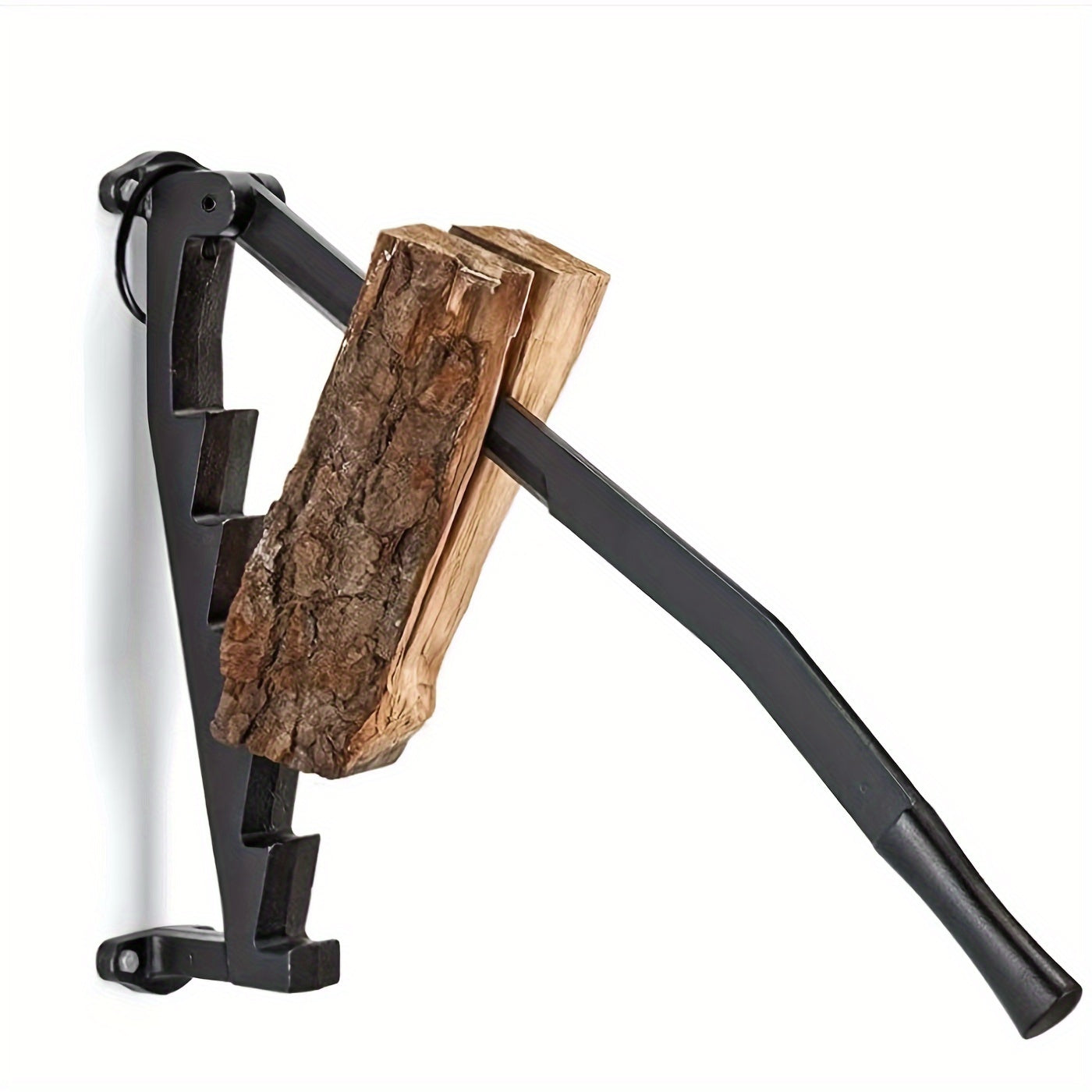 Wall Mounted Iron Log Splitter