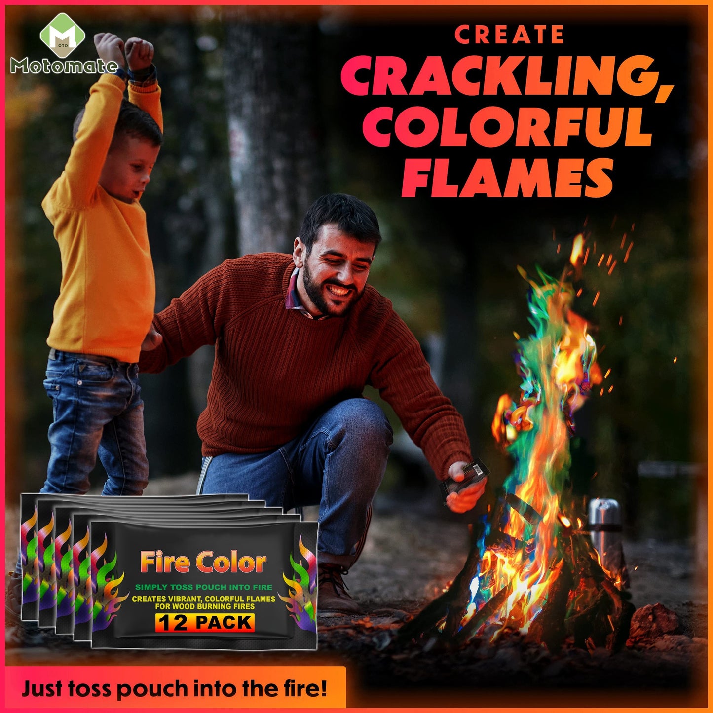 Fire Color Changing Packets