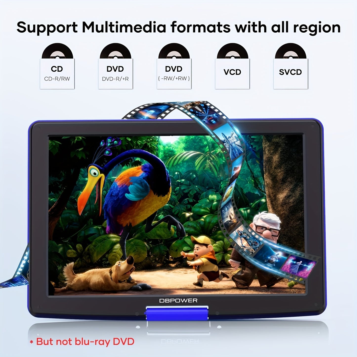 17.9"  Portable DVD Player