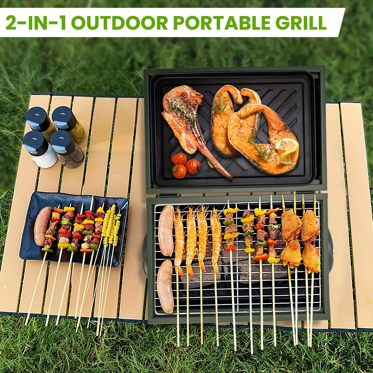 Portable Charcoal Grill