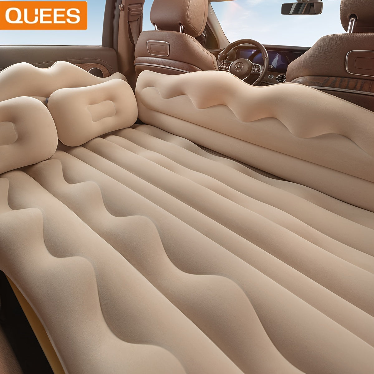 Inflatable Car Air Mattress Bed