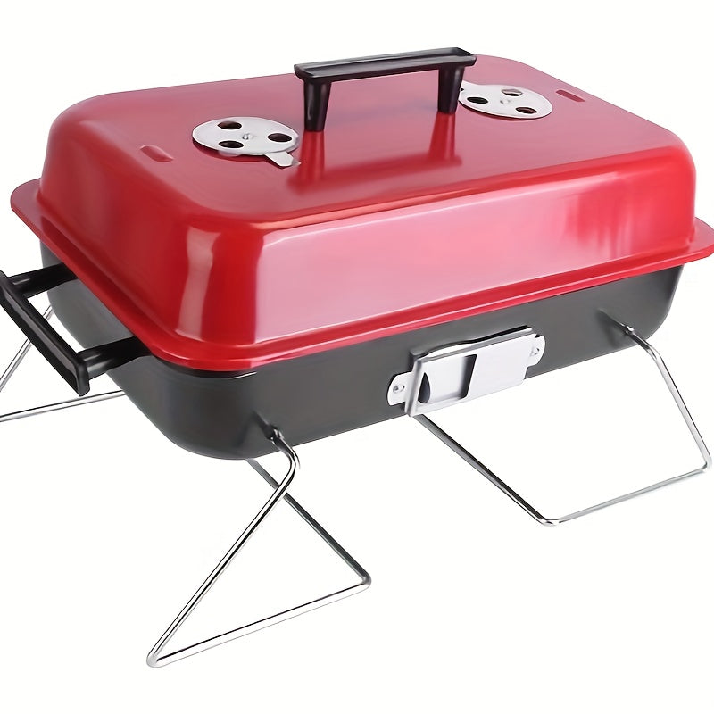 Charcoal Barbecue Grill With Lid