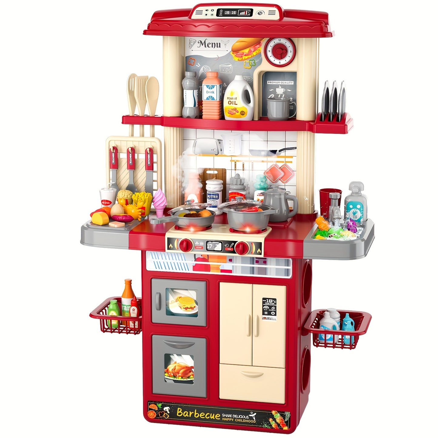 Kids Play Kitchen Set