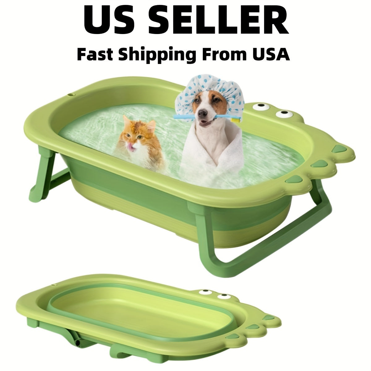 Portable Travel Pet Bath Tub