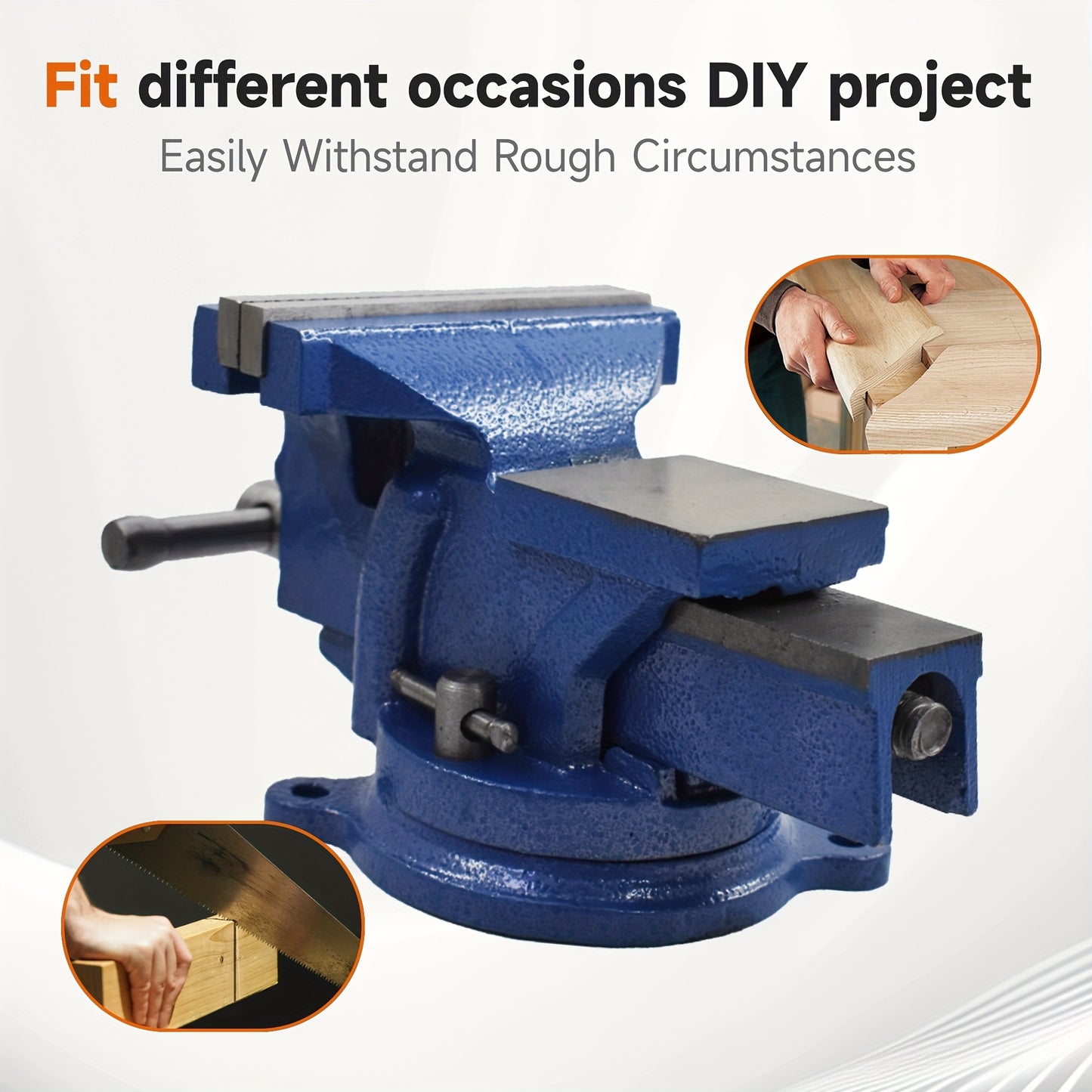 4" Heavy Duty Bench Vise