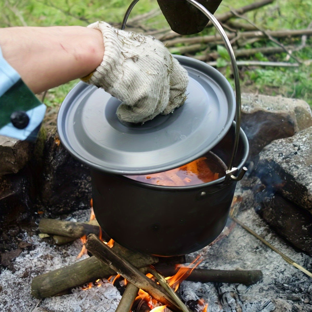 1pc Outdoor Picnic Pot