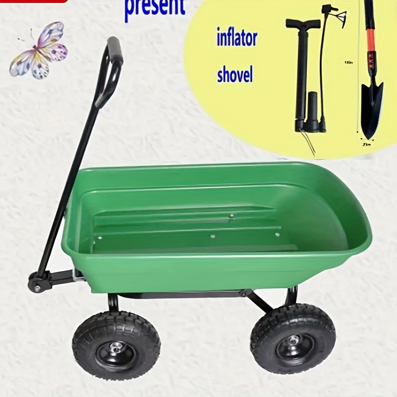 Heavy Duty Steel Garden Cart