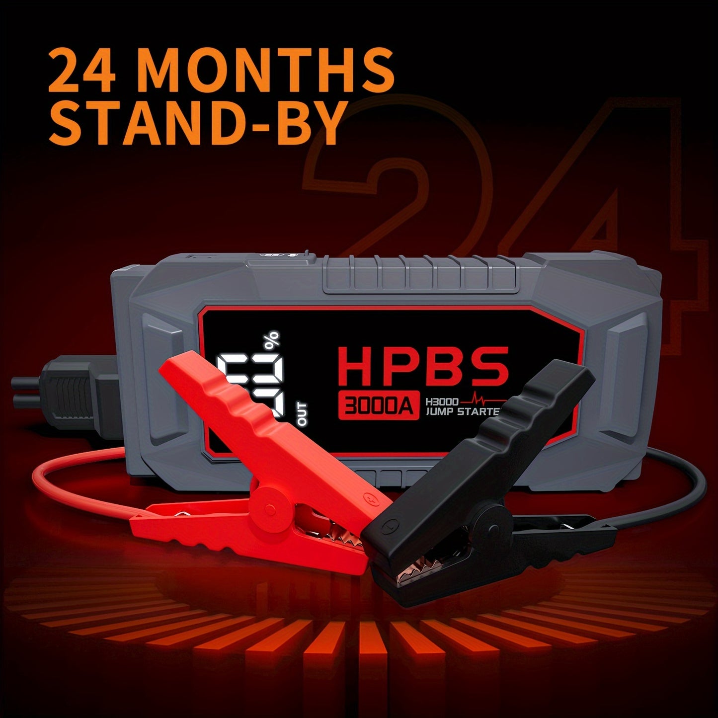 HPBS 3000A Jump Starter Battery