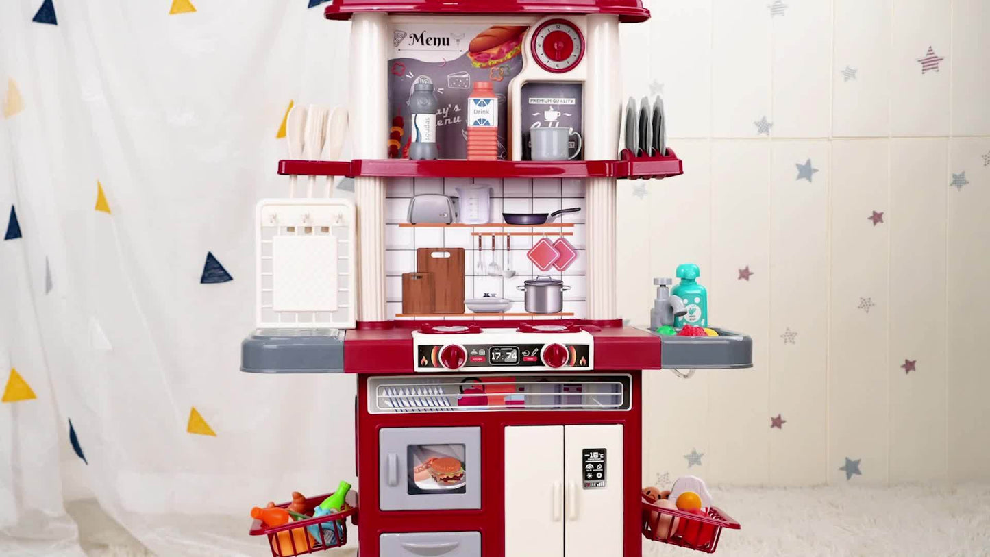 Kids Play Kitchen Set