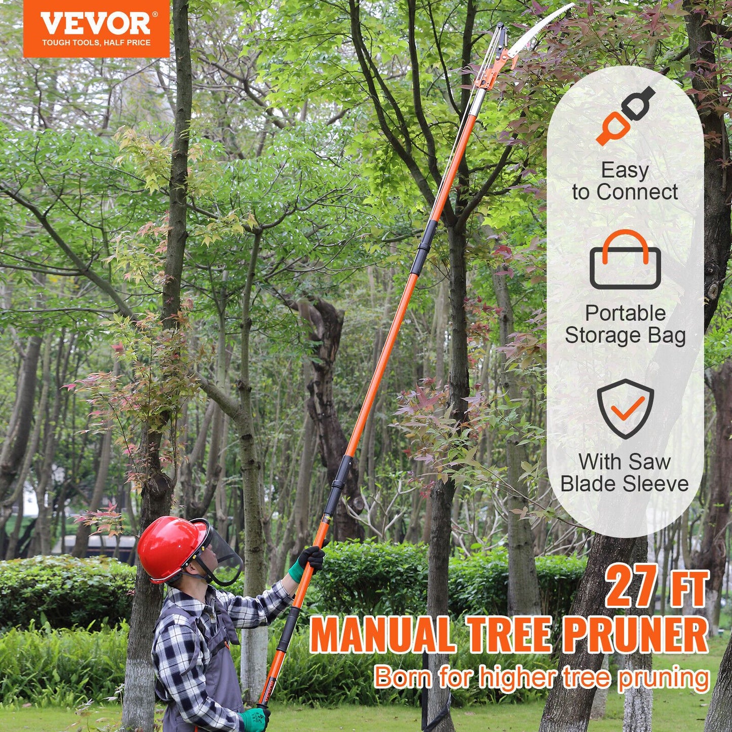 Pole Saw with Tree Pruner