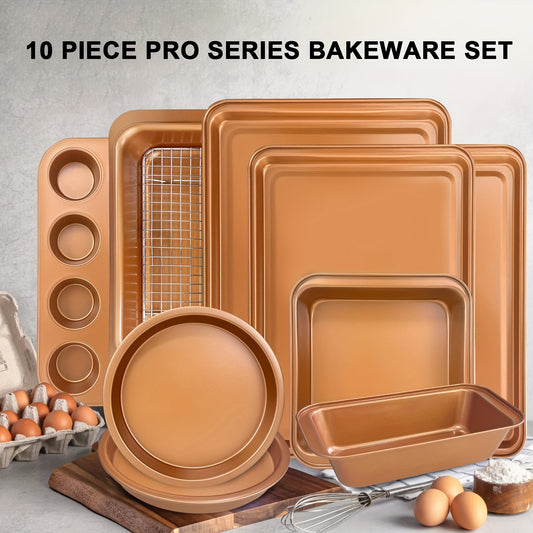 10pcs Professional Baking Pans