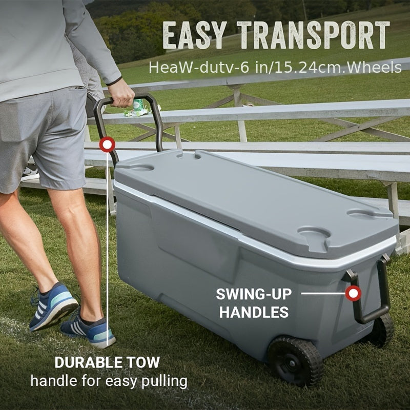 Portable Cooler with Wheel