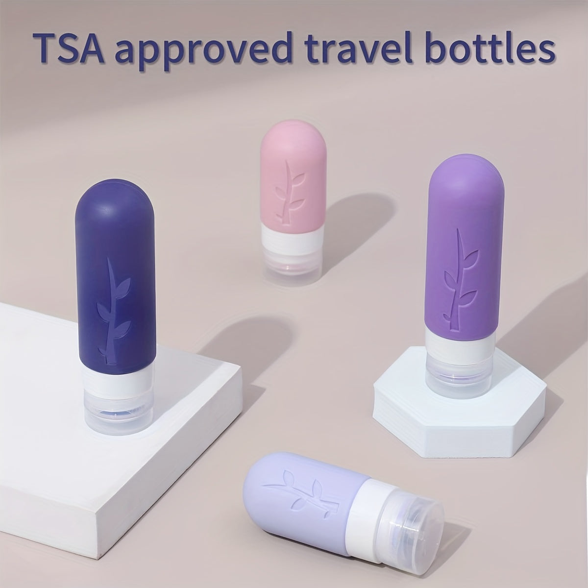 Travel Bottle Set with Storage Bag