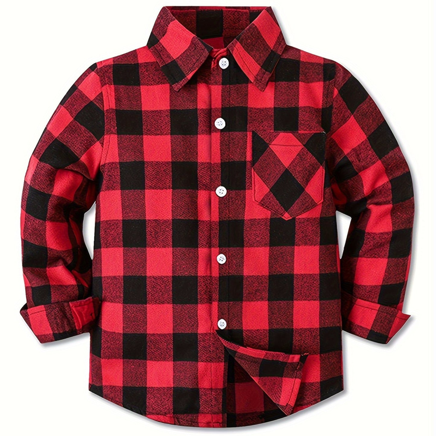 Boys Plaid Shirt Flannel