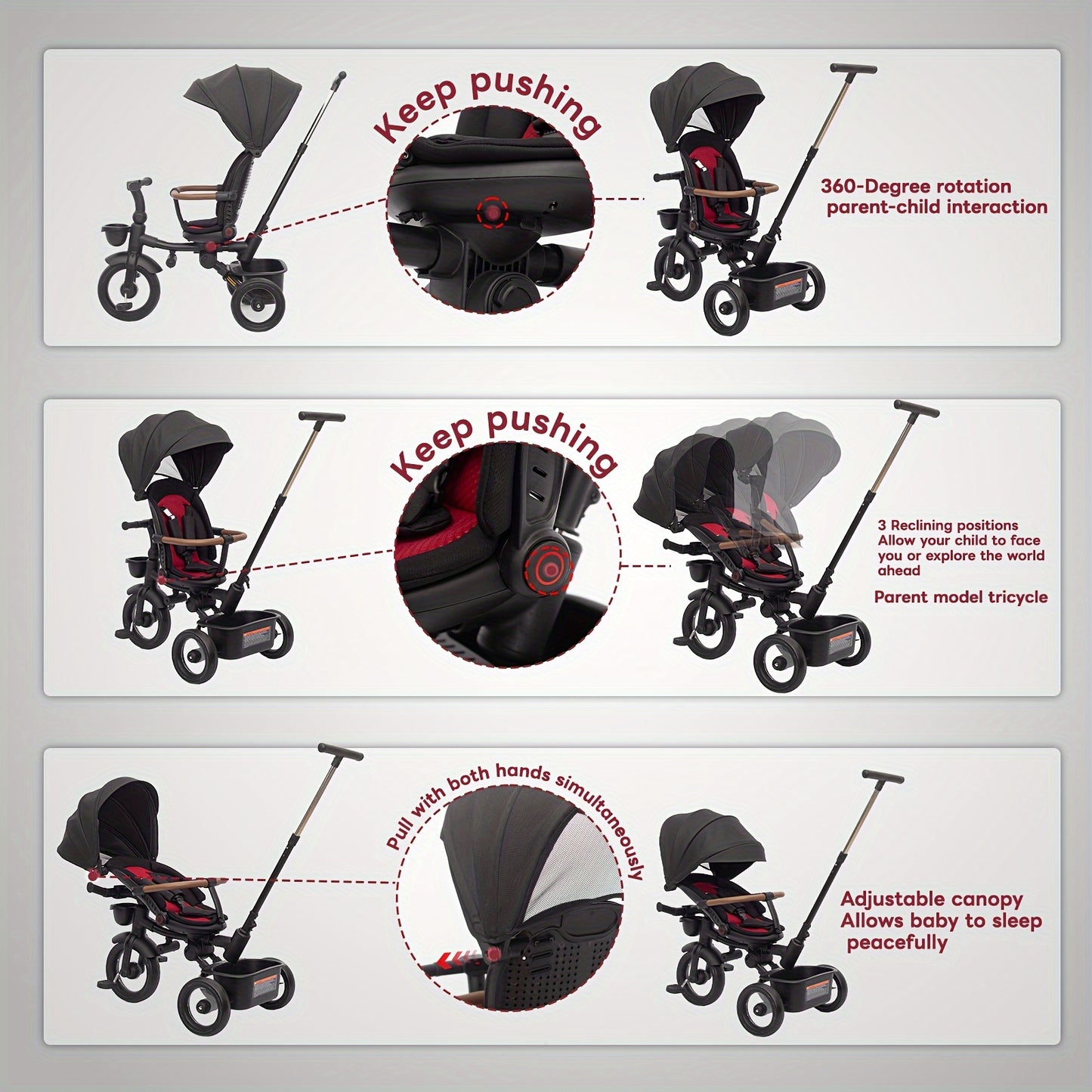 Multi-functional Tricycle Bike