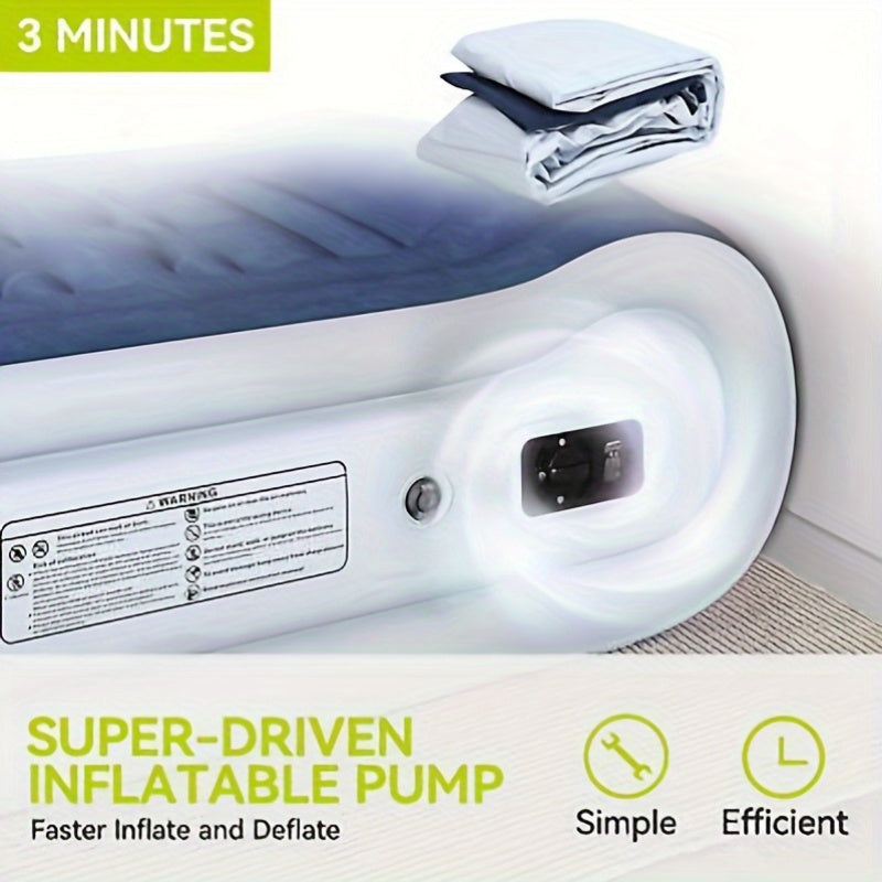 Air Mattress with Instant Inflation