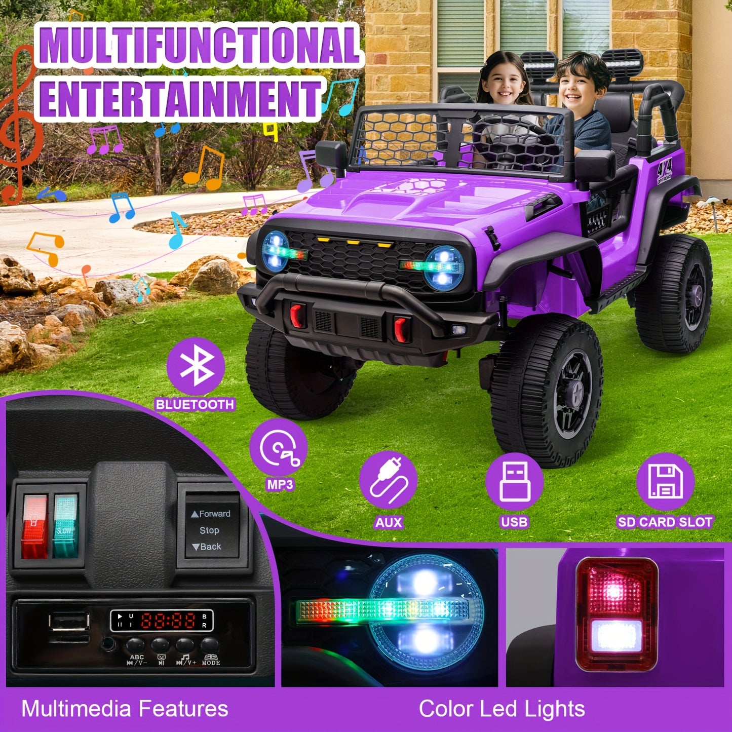 Switchable Ride On Car For Kids