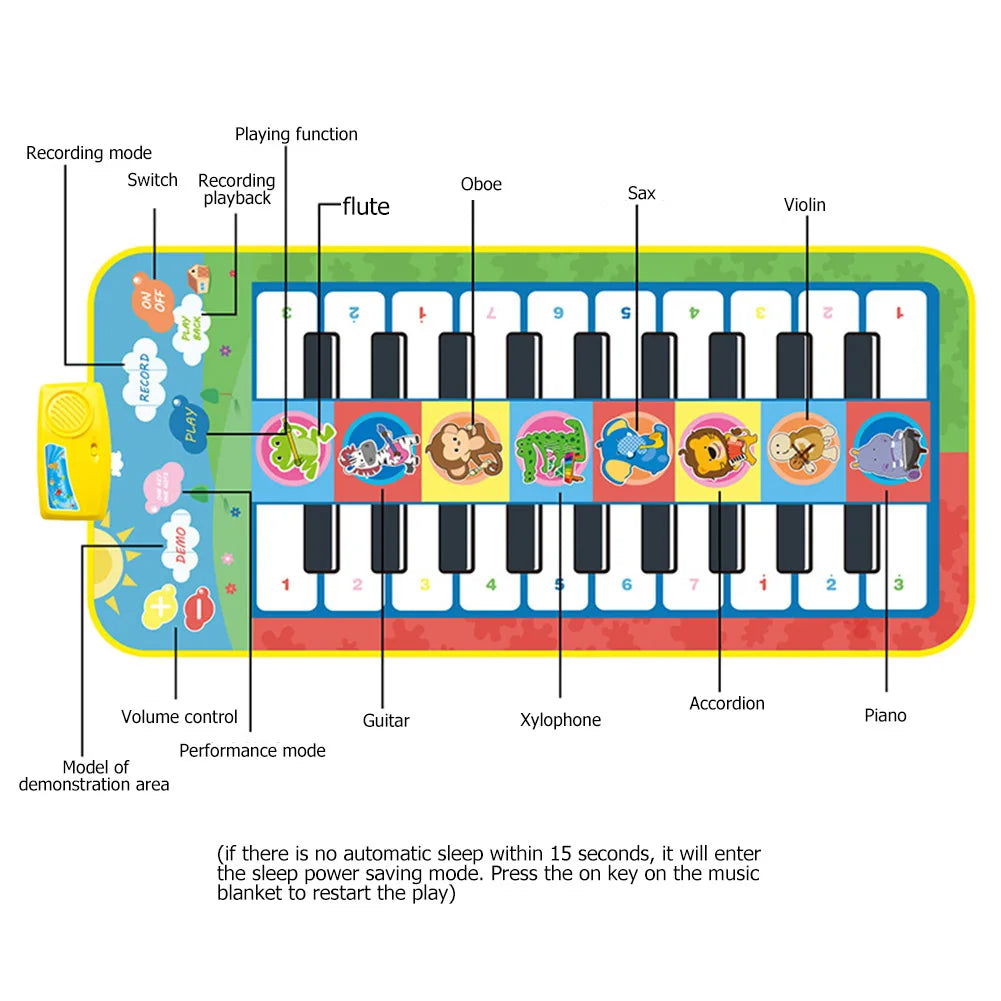 Music Carpet Piano Keyboard