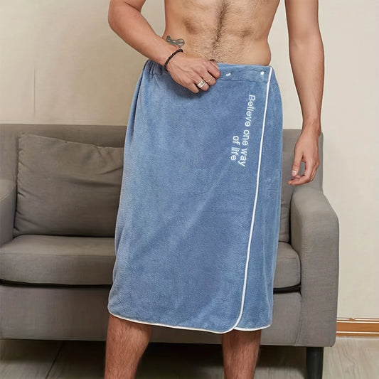 Men's Adjustable Shower Wrap