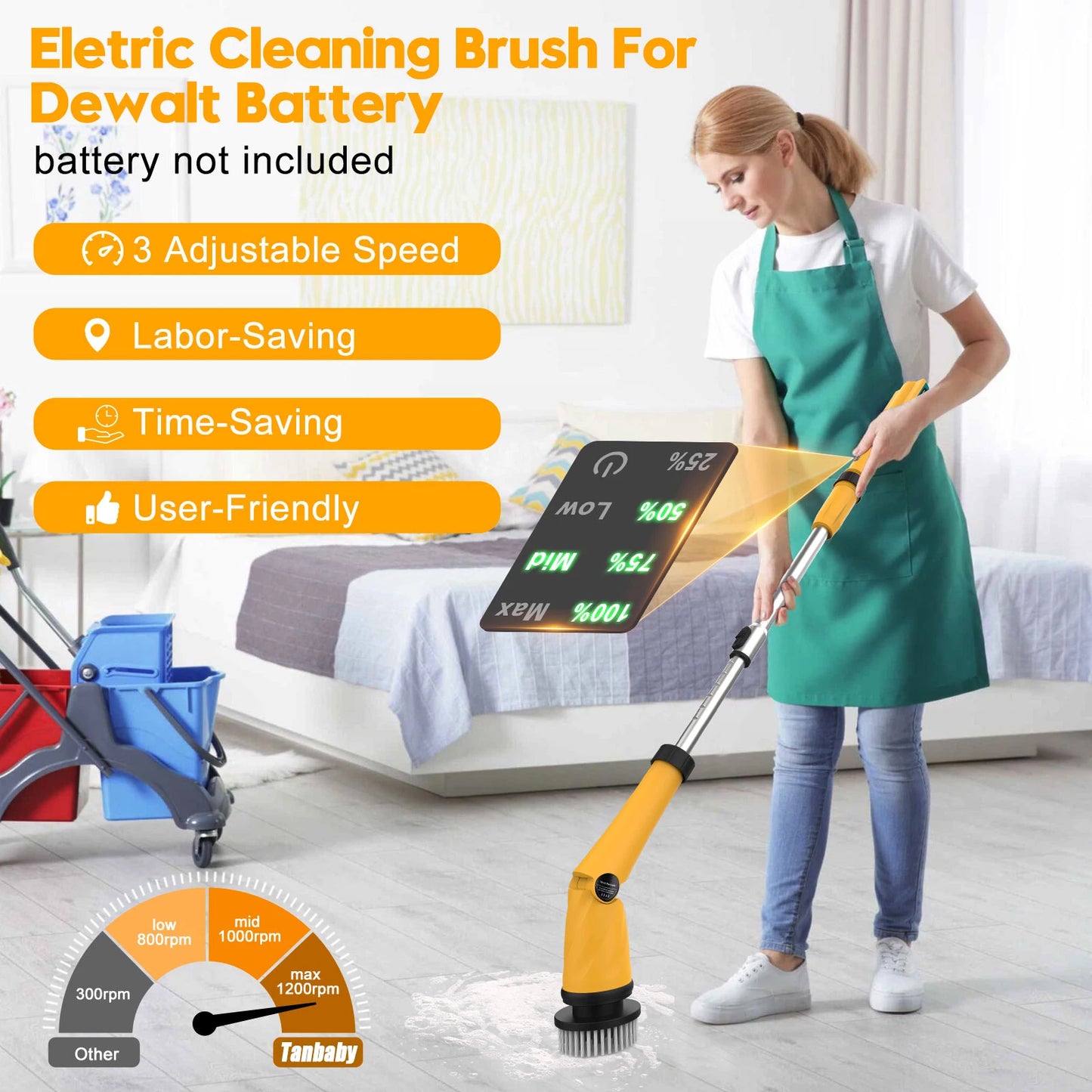 Electric Spin Scrubber