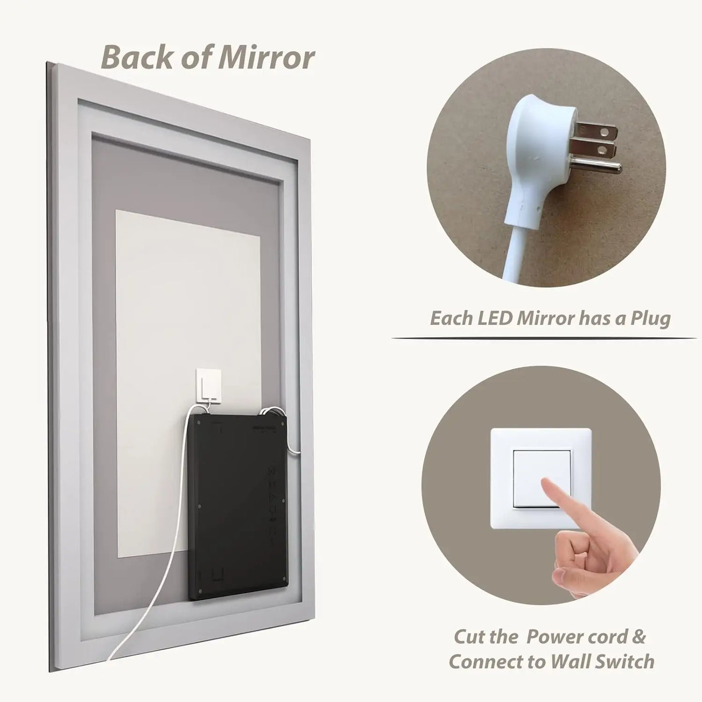 LED Lighted Mirror