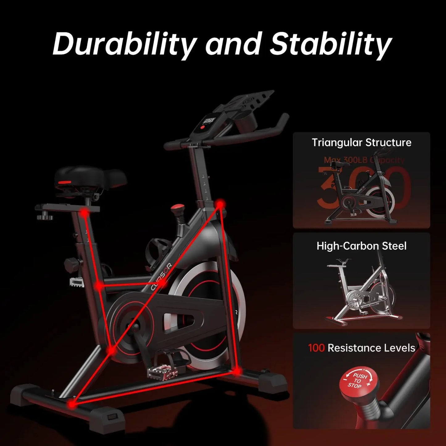 Stationary Indoor Cycling Bike