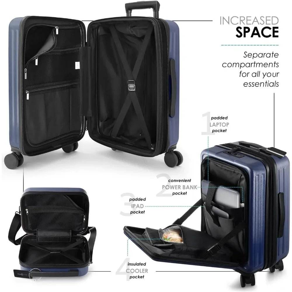 Carry On Suitcase with Wheels