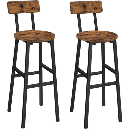 28 Inches BarStools with Back,