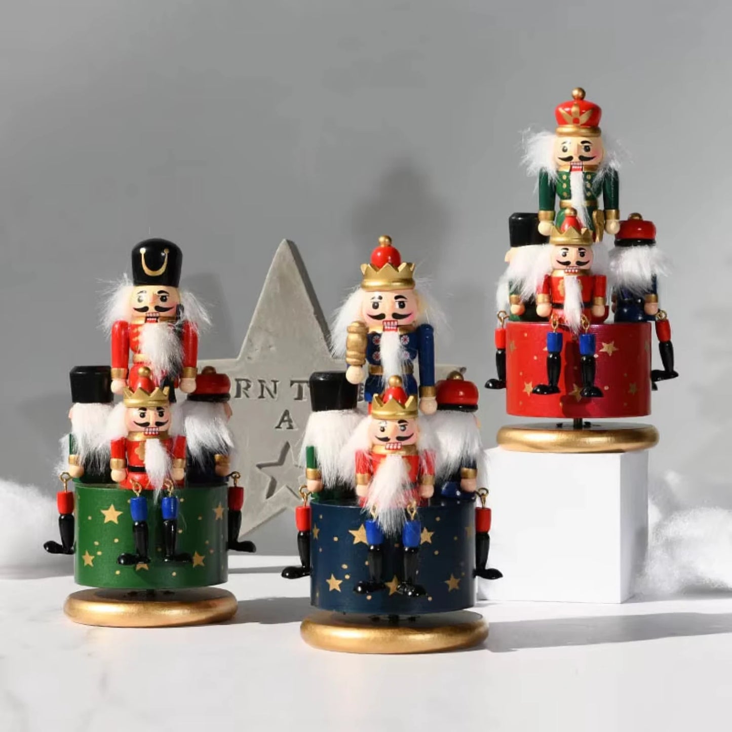 Nutcracker rotating music box