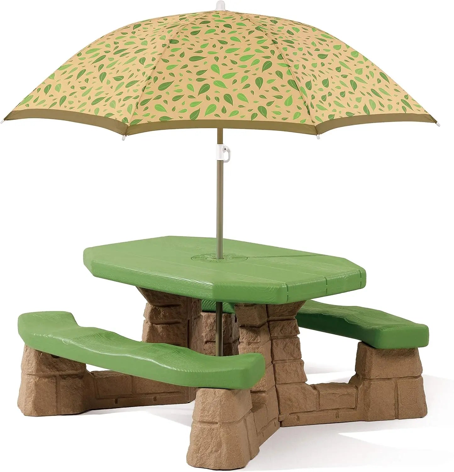 Kids Picnic Table With Umbrella