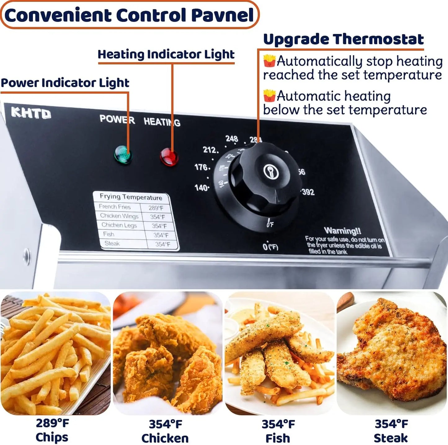 Deep Fryer with Basket