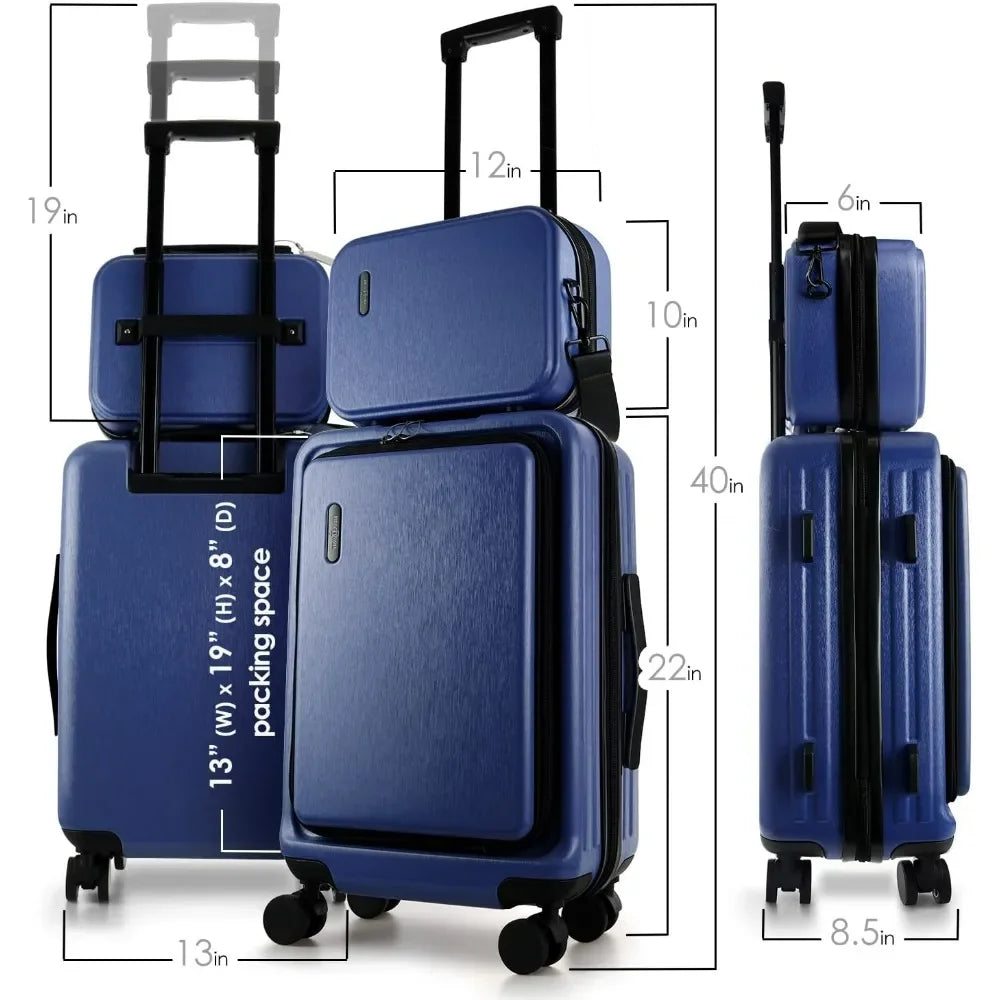 Carry On Suitcase with Wheels