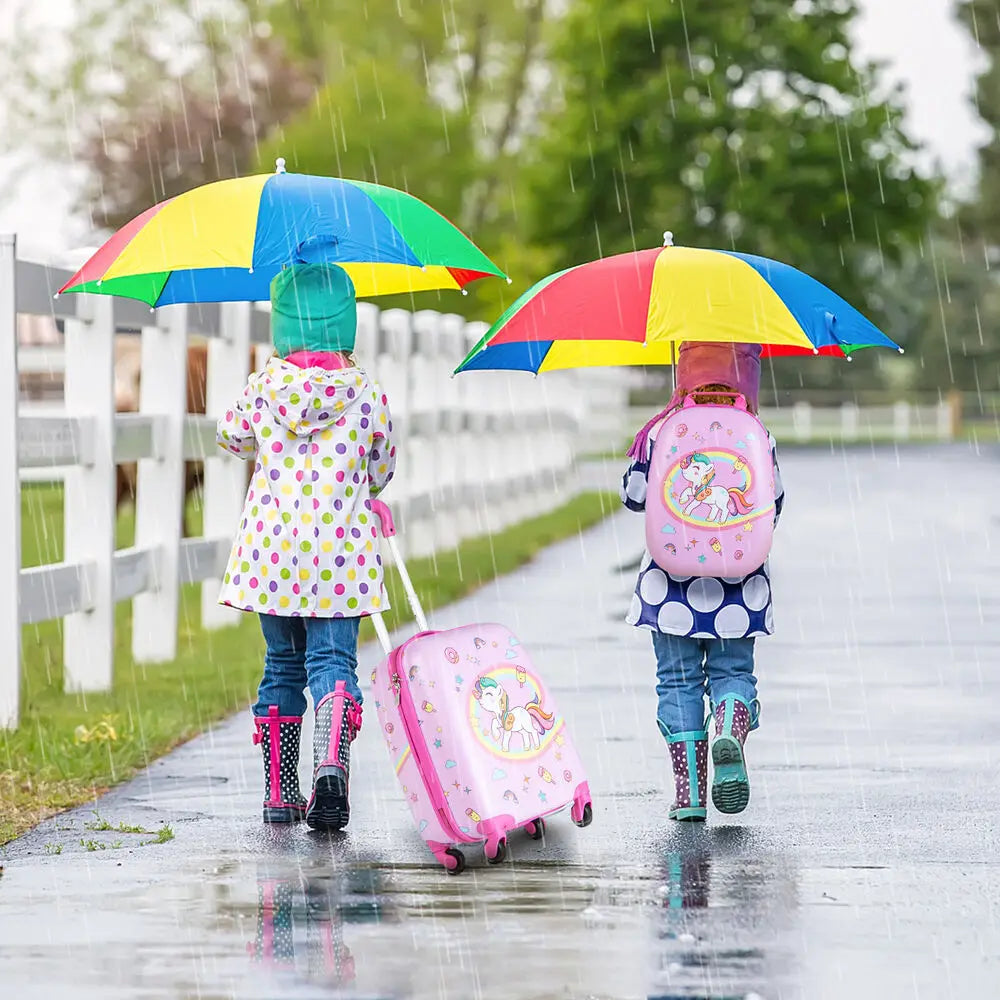 2PC Kids Carry On Luggage Set