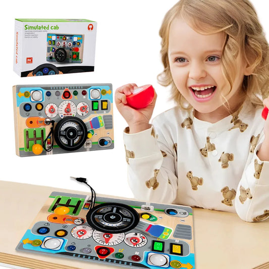 Board Pretend Play Driving Toy